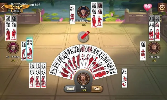 Người chơi cần nắm rõ các thuật ngữ trong trò chơi Chắn Kingfun