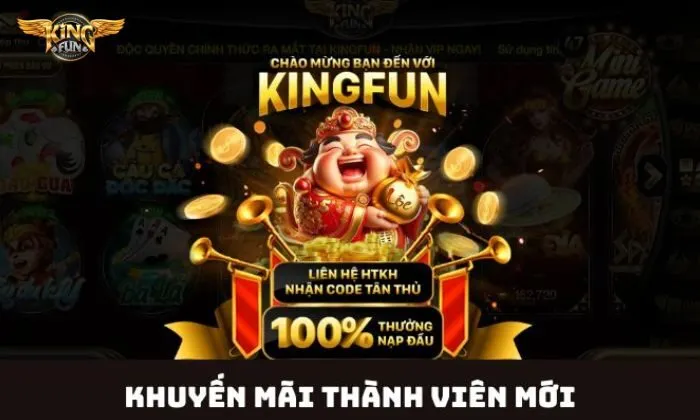 đăng ký Kingfun Ưu đãi cho bet thủ khi đăng ký Kingfun