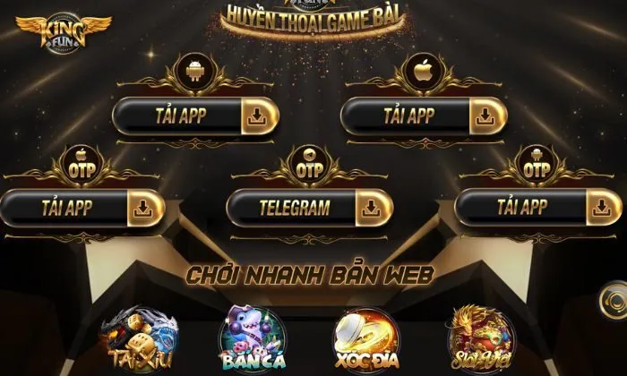 đăng ký Kingfun Tải ứng dụng Kingfun và đăng ký nhận thưởng