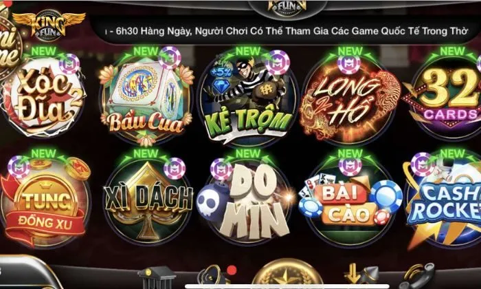Sảnh game bài Kingfun sở hữu nhiều ưu điểm nổi bật