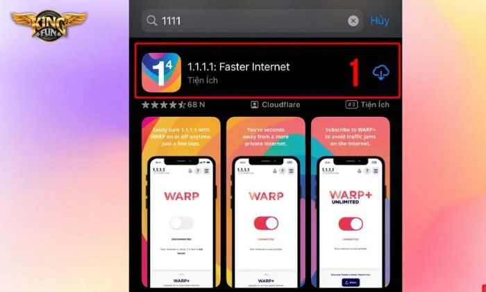 Sử dụng ứng dụng 1.1.1.1